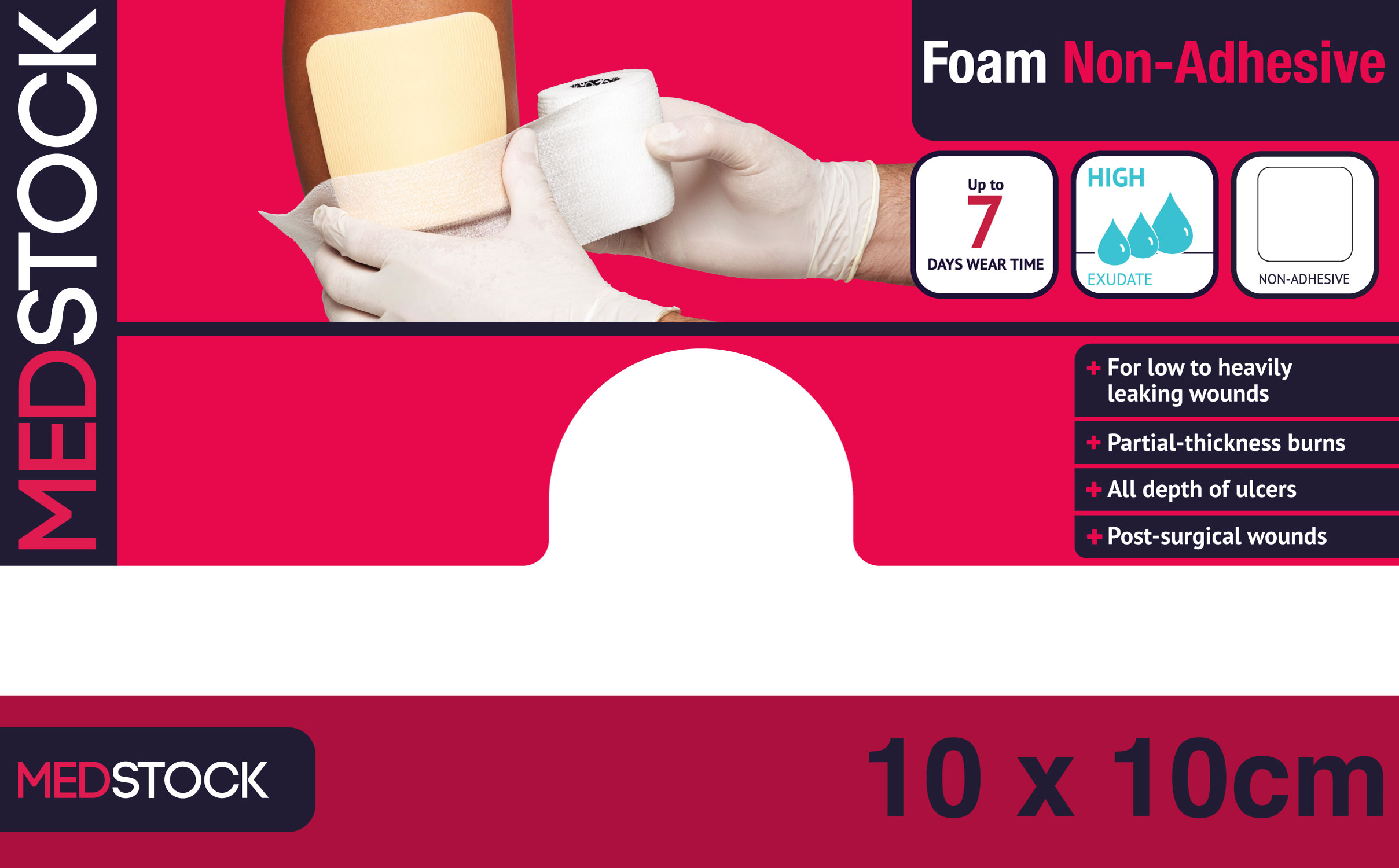 Foam Non-Adhesive dressing
